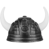 Viking Başlığı Asteriks Başlığı Gümüş Renk -