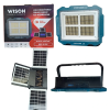 Wıson Ws-5585 Çok Fonksiyonlu 3 Solar Panelli 400w Spot Aydınlatma -