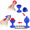 Mavi Renk Sihirli Kupa Top Kaybetme Oyunu 7 Cm -