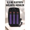 Bluetooth Hoparlör RGB Işıklı USB SD Kart Girişli Taşınabilir -