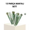 13’lü Profesyonel Makyaj Fırça Seti – Yumuşak Sentetik Kıllı, Tüm Cilt Tiplerine Uygun -