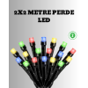 2x2 Metre Pil ile Çalışan Perde LED Işık – 8 Modlu Dekoratif -