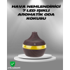 Aromaterapi Uyumlu 300 ml LED Işıklı Oda Kokusu Difüzörü -