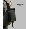 LED Aydınlatmalı Güneş Panelli Powerbank Seyahat ve Kamp İçin -