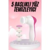5 Başlıklı Titreşimli Cilt Temizleme Seti Canlandırıcı ve Onarıcı -