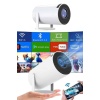 Sinema Projektörü Android HDMI USB WİFİ Ses Çıkışlı Ayaklı Projeksiyon Taşınabilir -