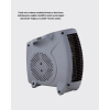 Güvenli Elektrikli Fanlı Isıtıcı Termostatlı Hızlı Isıtma -