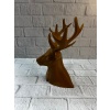 Kahverengi Geyik Biblo 23 cm Dekoratif Şık Tasarım -