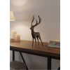 Gri Geyik Biblo Minimal Tasarım Şık Ev Aksesuarı -