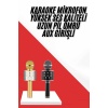 Karaoke Mikrofon Dahili Hoparlörlü Sd-usb-aux Girişli Bluetooth Hoparlör -