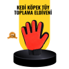 Kedi ve Köpekler İçin Tüy Toplama Eldiveni – Yumuşak Silikonlu Masaj Eldiveni -