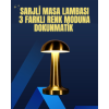 Modern Tasarım Şarjlı Masa Lambası – 1800 mAh Batarya -