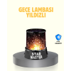 LED Renk Değiştiren Yıldız Projektör Galaxy Efektli Gece Lambası -