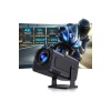Android Projeksiyon Siyah Taşınabilir Sinema Projektörü 4k 1080p Ev Sineması Bluetooth -