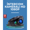 Q28 Kask Kulaklık 1080P HD Kamera – Bluetooth 5.3, Su Geçirmez, Gürültü Azaltma -