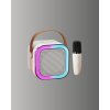 Taşınabilir Karaoke Mikrofon Seti Bluetooth Hoparlörlü -