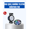 Gaming Telefon Soğutucu RGB Fan Sessiz Çalışma Tüm Modeller Uyumlu -