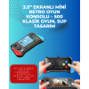 500 Retro Oyunlu Taşınabilir El Konsolu – X7M Modeli -