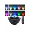 Dönen Işıklı Disko Topu Projektör Müzik Çalarlı Disco Speaker -