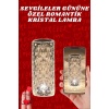 Sevgililer Günü İçin Hediye Kristal Lamba Sevgiliye Hediye USB Şarjlı Gece Lambası -