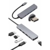Çevirici Dönüştürücü Adaptör Macbook 3 In 1 Type-C To Hdmı USB 3.0 -