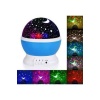 Yıldız Görünümlü Gece Lambası Renkli Masa Lambası Gökyüzü Projeksiyon -