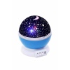 Renkli Yıldızlı Gökyüzü Projeksiyon Gece Lambası Pilli ve USB Kablolu -