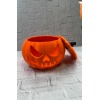 Kapaklı Balkabağı Dekor Kutusu 21×15 cm Halloween Temalı Saklama -