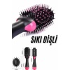 Saç Şekillendirici Ve Saç Düzleştirici Fön Tarağı Tarak Fırça 1200w Saç Kurutma -