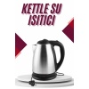 Çelik Su Isıtıcı Kettle Dayanıklı Paslanmaz Çelik Uzun Ömürlü -