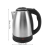 Kettle Su Isıtıcı C F Priz Uyumlu 220 - 240 V Paslanmaz Çelik Kablolu -