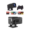 Çift Kollu Projeksiyon Taşınabilir Game Projektör Full Hd 1080P 4k Projeksiyon Gamepad -