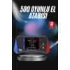 3.5 İnç 500ü 1 Arada Klasik Oyun Konsolu Nostalji Oyunlu Atari -