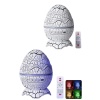 Bluetooth Hoparlör Dinozor Yumurtası Gece Masa Lambası Projektör -