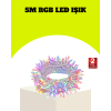 Enerji Tasarruflu Şeffaf Kablo 5 m 50 LED Dekor Işık -