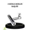 4 Fonksiyonlu Musluk Başlığı 360 Derece Dönebilen ve Su Tasarruflu -