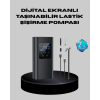 Taşınabilir 80W Kablosuz Lastik Şişirme Pompası Dijital Ekranlı -