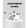Termal Baskı Çocuk Kamerası HD Çekim USB Şarjlı Eğitici Oyuncak -