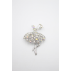 Balerin Broş - Gümüş