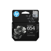 HP 7FP39UE Black Original Ink Advantage Kartş(654)