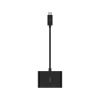 Belkin AVC001 USB-C 60W Şarj + VGA Çoğaltıcı - Siyah