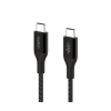 Belkin CAB015 Boostcharge Örgülü USB-C Den USB-Cye 240W 1M Kablo - Siyah