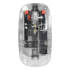 Dexim 2.4Ghz & Bluetooth Şeffaf Led Mouse
