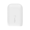 Belkin WCB007 Boostcharge 37W USB-C + USB-A Portlu Duvar Şarjı - Beyaz