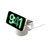 Belkin WIZ020 Boostcharge Pro Kablosuz 2Si 1 Arada Magsafe 15W Şarj Istasyonu - Krem