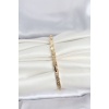 CM 14K Gold Renk Geometrik Model Kadın Bileklik - Lisinya