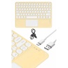 Android ve İOS Uyumlu Bluetooth Klavye Touchpad Slim Kablosuz Wifi Q Klavye - Lisinya