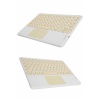 Touchpad Tüm Cihazlara Uyumlu Bluetooth Klavye Touchpad Slim Kablosuz Wifi Q Klavye - Lisinya