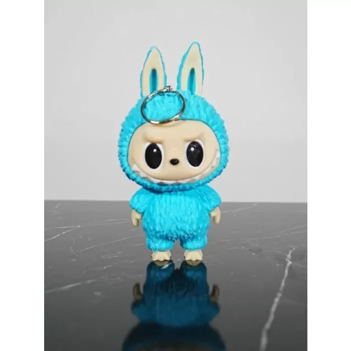 Labubu Anahtarlık Figür Turkuaz Renk 13 cm Kaliteli