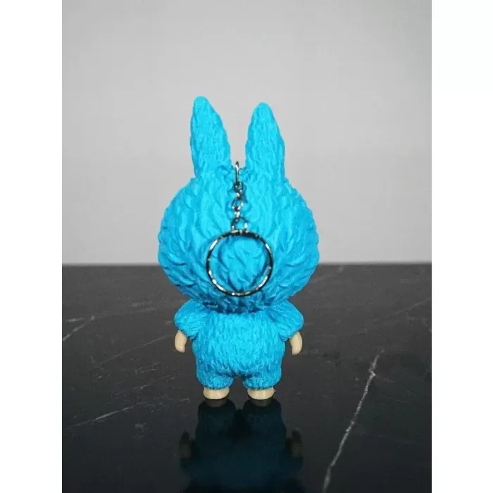 Labubu Anahtarlık Figür Turkuaz Renk 13 cm Kaliteli